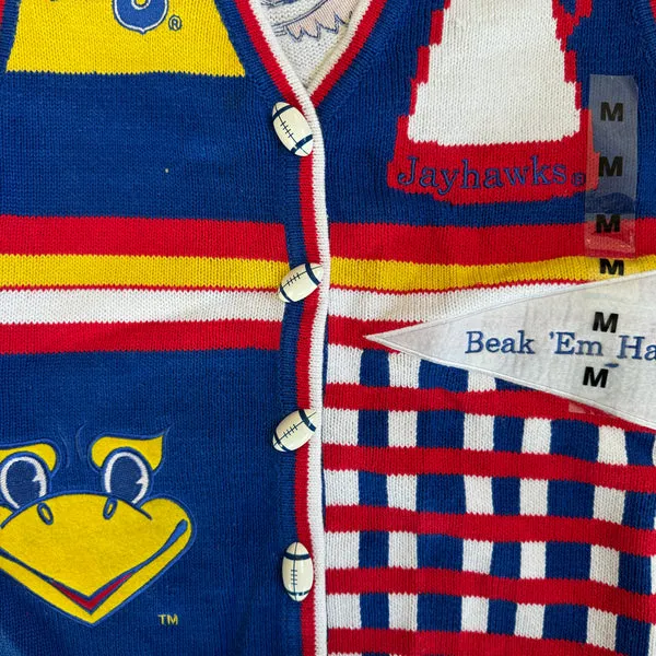 WESTSIDE STOREY VINTAGE | VINTAGE 90'S KU KNIT SWEATER VEST - BLUE