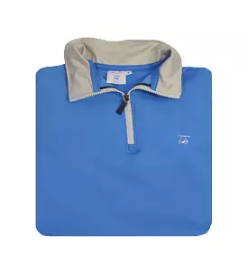 Youth Dogwood Quarter Zip - Solid Regatta