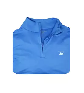 Youth Ocean View Quarter Zip - Solid Regatta